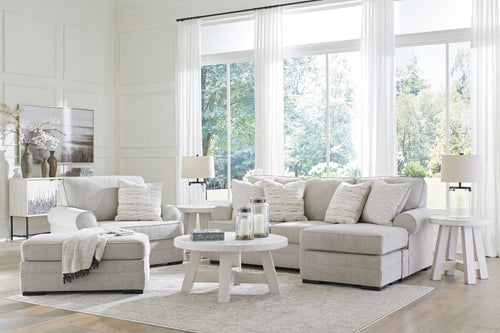 Eastonbridge - Living Room Set #3pc.sofachaise,chairandahalf,ottoman