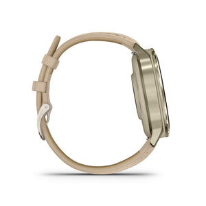 Garmin - Venu 4 GPS Smartwatch 41 mm Fiber-reinforced polymer - Lunar Gold - (2025)