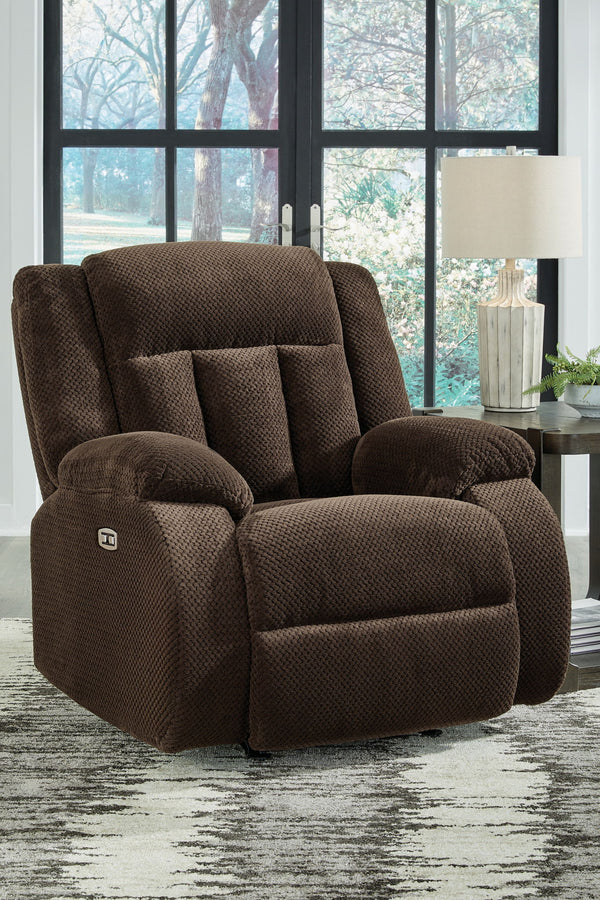 Sillón reclinable Power Rocker Free Wake - Chocolate