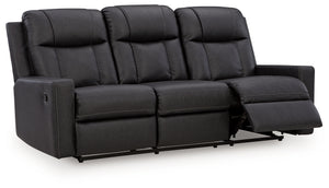 Mackmenville - 2 Pc. - Reclining Sofa & Dbl Rec Loveseat W/Console