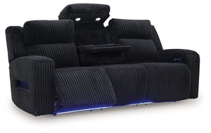Forest Lake - Power Reclining Sofa With Adj Headrest #black
