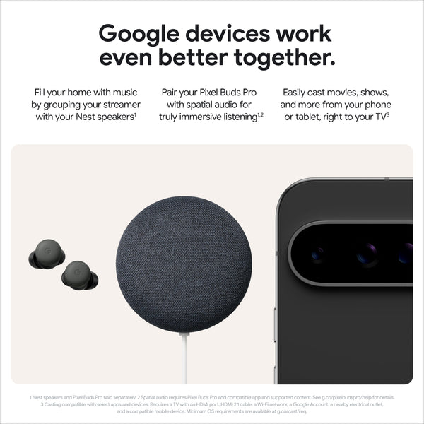Google - TV Streamer 4K - Fast Streaming Device in 4K HDR - 32 GB of Storage - Porcelain