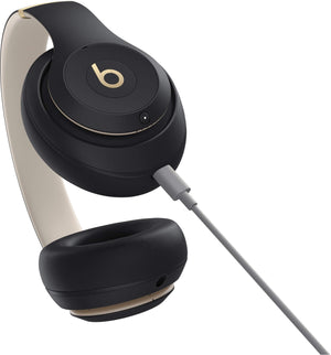 Beats - Studio Pro - Wireless Noise Cancelling Over-the-Ear Headphones - Only at Best Buy - Black/Gold