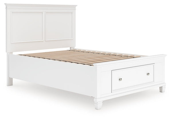 Fortman - Panel Bed #full #1drawer