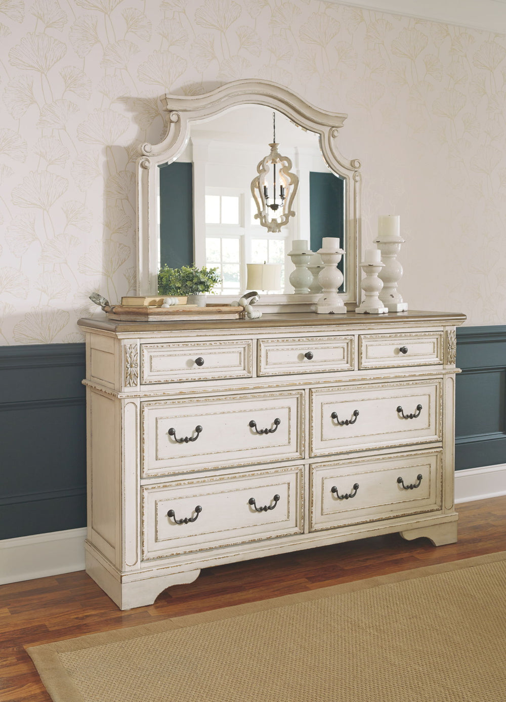 Realyn - Bedroom Sleigh Bed Set #queen