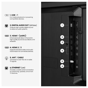 Hisense - 75" Class QD6 Hi-QLED Series 4K UHD Smart Roku TV (2026)