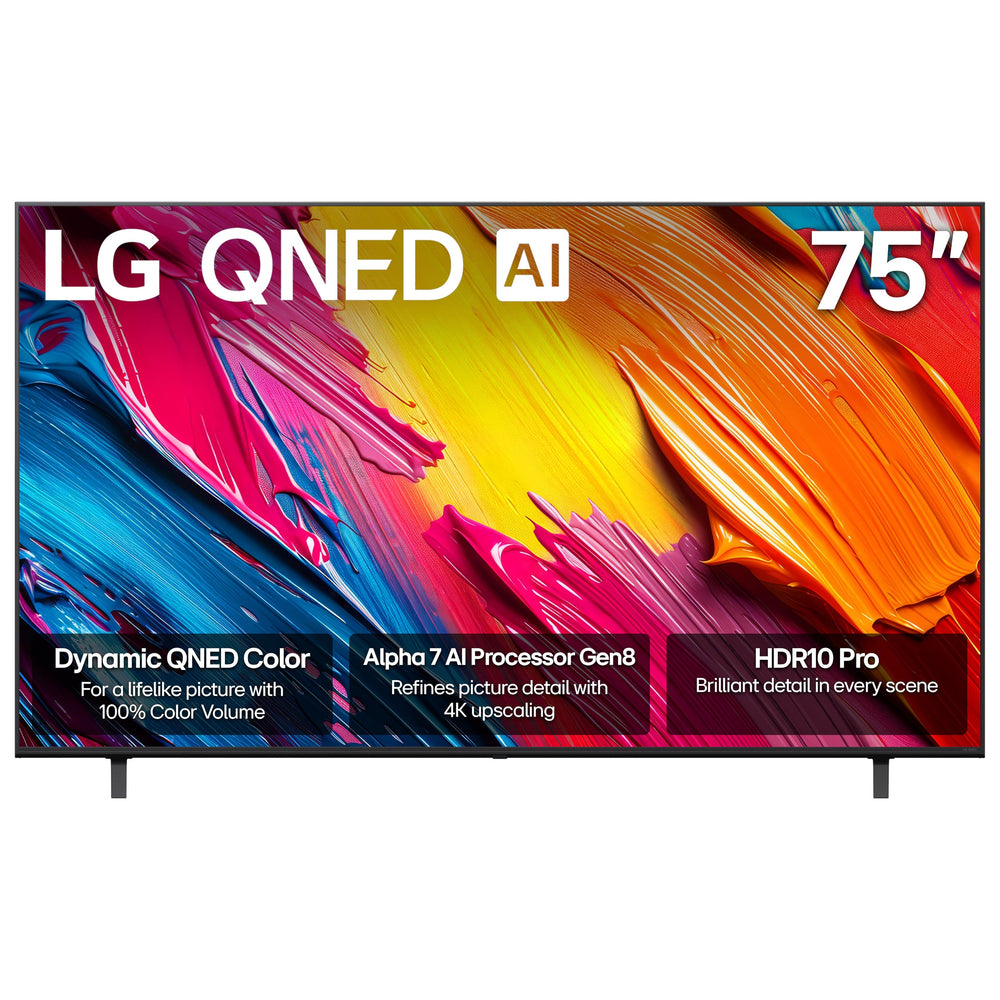 LG - 75" Class 70A Series QNED AI 4K UHD Smart webOS TV (2025)