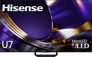 Hisense - 75" Class U7 MiniLED QLED UHD 4K HDR Glare-Free Smart Google TV with Gemini (2026)