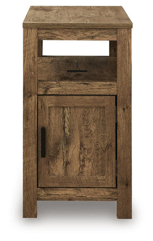 Fendenmore - Chair Side End Table #lightbrown