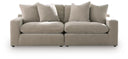 Maxton Heights - 2 Piece Sectional #beige