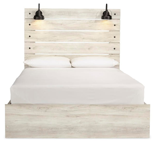 Cambeck - Panel Bed #queen #4drawers