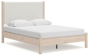 Cadmori - Upholstered Panel Bed #queen