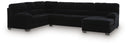 SimpleJoy - 3 Piece Sectional #black #3pc.rafcornerchaisesectional