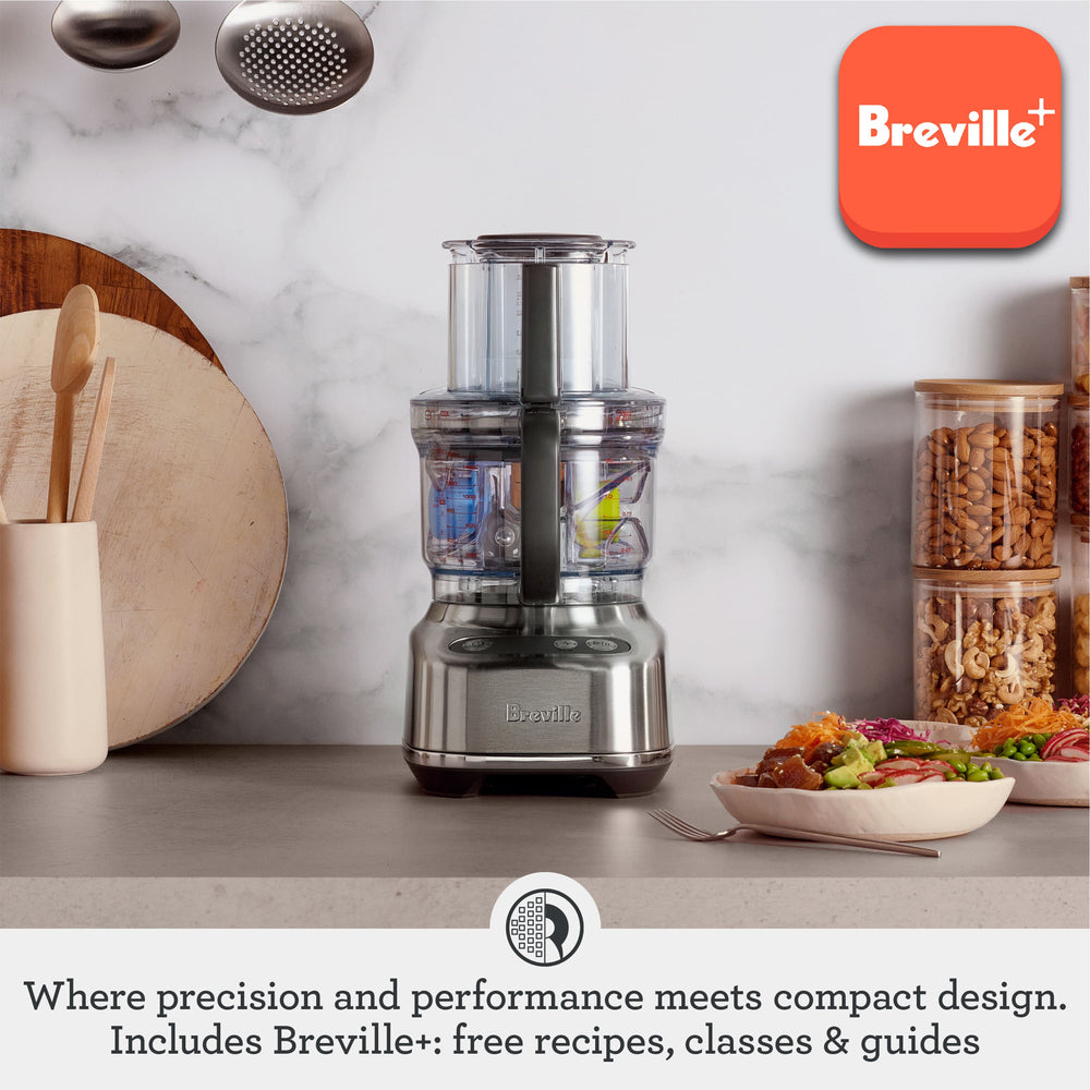 Breville - the Paradice 9-Cup Food Processor - Brushed Stainless Steel