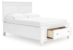 Fortman - Panel Bed #full #1drawer