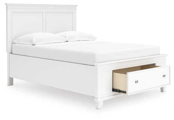 Fortman - Panel Bed #full #1drawer