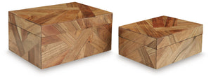 Antford - Juego en caja (Set de 2) - Marrón