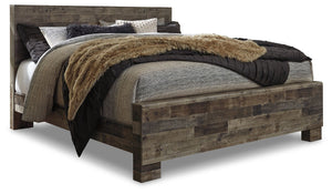 Derekson - Panel Bed #king #none
