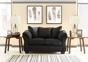 Darcy - Stationary Loveseat #black
