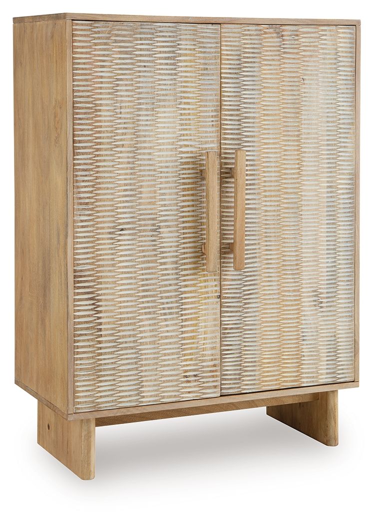 Dallinbury - Mueble auxiliar - Natural / Lacado blanco