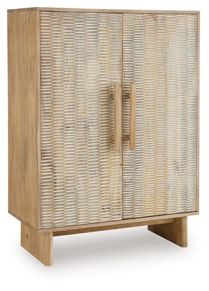 Dallinbury - Mueble auxiliar - Natural / Lacado blanco