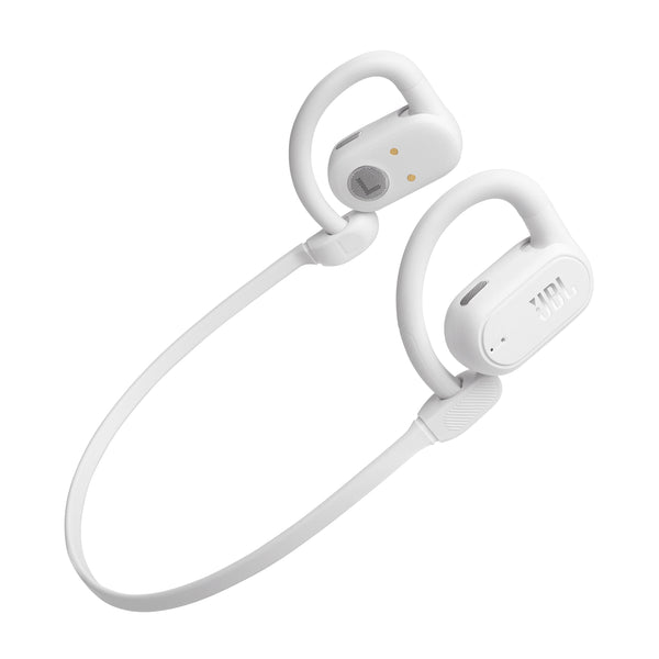 JBL - SoundGear Sense Hybrid Open-Ear headphones with detachable neckband - 2024 - White
