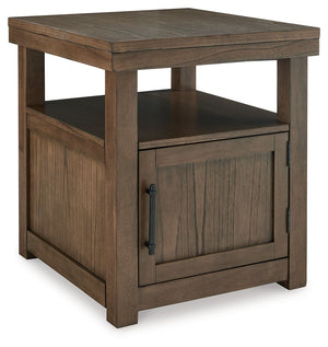 Boardernest - Mesa auxiliar rectangular - Marrón