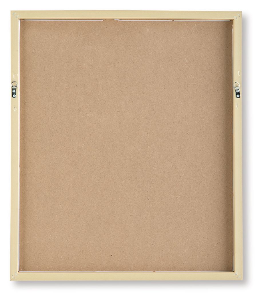 Chettings - Set de arte de pared (Set de 4) - Beige / Gris / Rosado