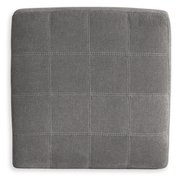 Marleton - Oversized Accent Ottoman #gray