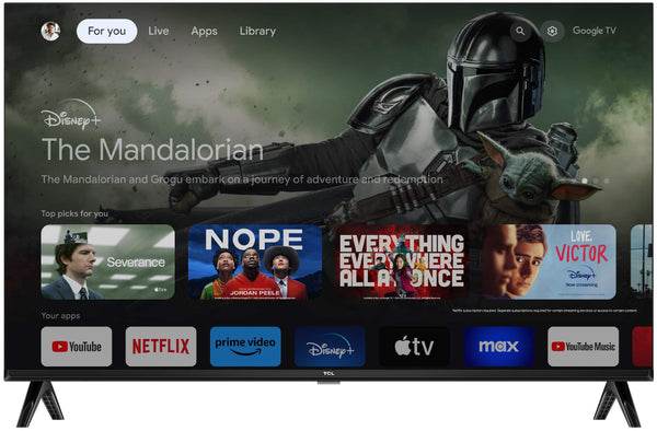 TCL - 40" Class S3 S-Class LED Full HD Smart TV with Google TV (2023)