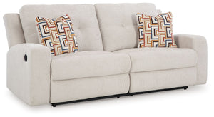 Danum - 2 Seat Reclining Sofa #white