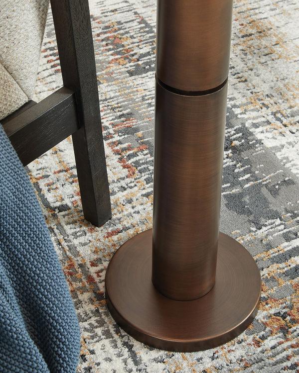 Wendfield - Metal Lamp #darkbrown #floorlamps