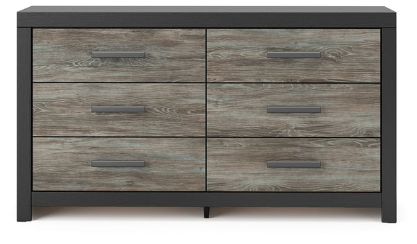 Broachmyn - Bookcase Bedroom Set #3pc.bed,dresser,nightstand