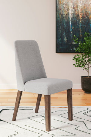 Lyncott - Dining Uph Side Chair (Set of 2) #lightgray