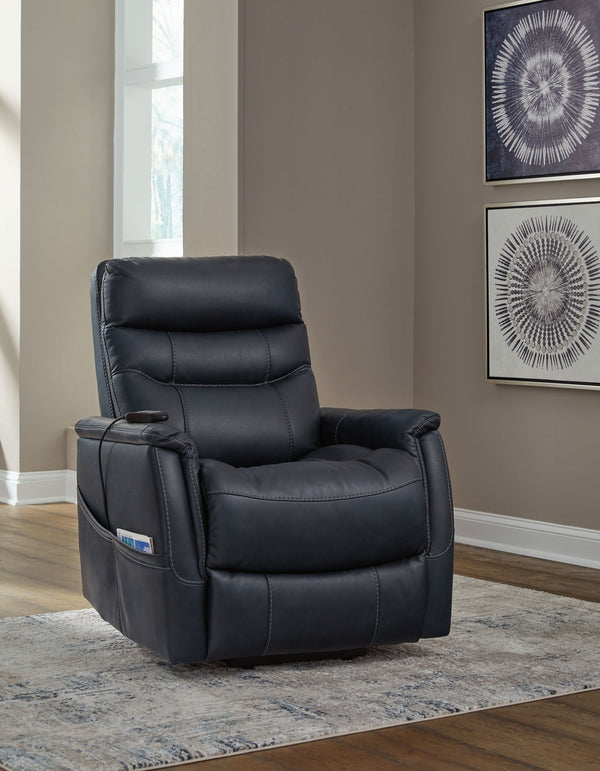 Strawbill - Power Lift Recliner #blue
