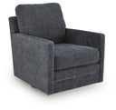 Dishford - Swivel Accent Chair #darkgray