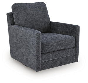 Dishford - Swivel Accent Chair #darkgray