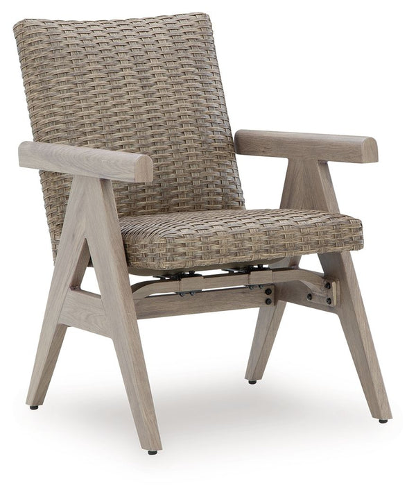 Cliff Trails - Silla mecedora (Juego de 2) - Beige
