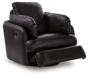 Modmax II - Sillón Reclinable con Planeador Giratorio - Negro