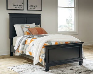 Lanolee - Panel Bed #twin #none