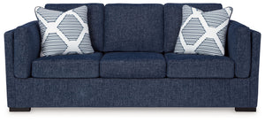 Evansley - Sofa #blue