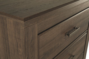 Juararo - Poster Bedroom Set #6pc.bed,dresser,mirror,chest