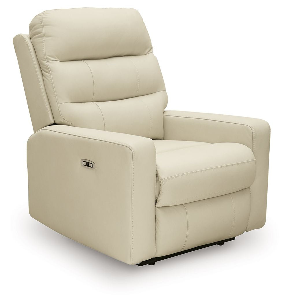 Pennacle Pier - Power Recliner With Adjustable Headrest #darkgray