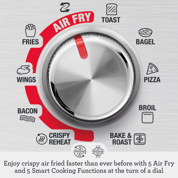 Breville - the Smart Oven Air Fryer Compact - Brushed Stainless Steel