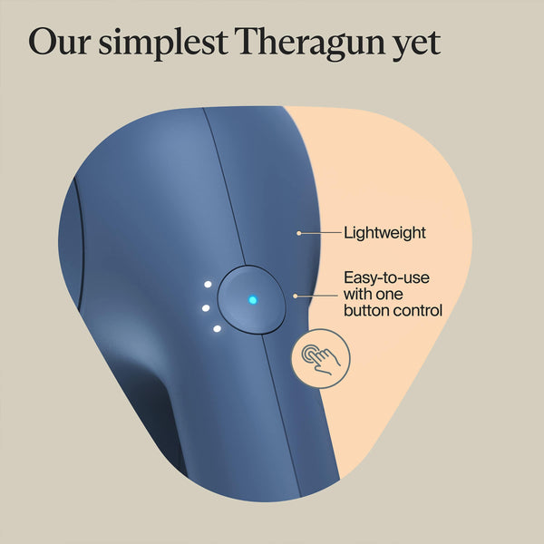 Therabody - Theragun Relief - Simple 3-Speed Massage Gun For Daily Aches & Pains - Navy