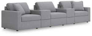 Modmax - 5 Piece Sectional #gray #5pc.sectionalwithstorageconsoles