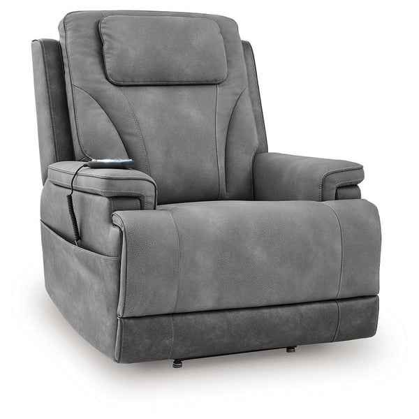 4Z-Peaceful Pause - Serenity Zone - Power Lift Recliner #darkgray