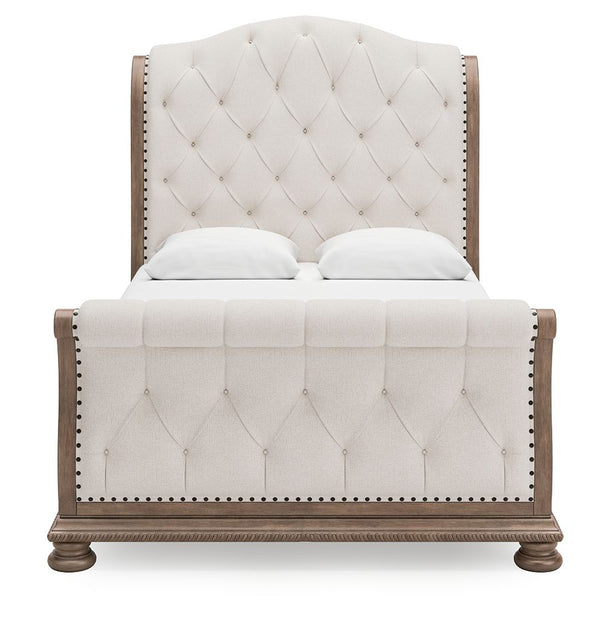 Ardenfield - Upholstered Sleigh Bed #queen