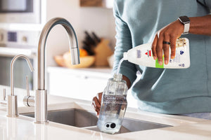 BISSELL - Crosswave Hydrosteam Corded Wet Dry Vac - Titanium/Cooper Harbor