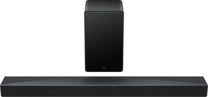 TCL - Q65H Q Class 5.1 Channel Soundbar with Dolby Atmos, Ray Danz Technology, and Wireless Subwoofer - Black